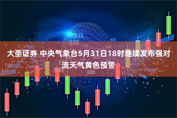 大圣证券 中央气象台5月31日18时继续发布强对流天气黄色预警